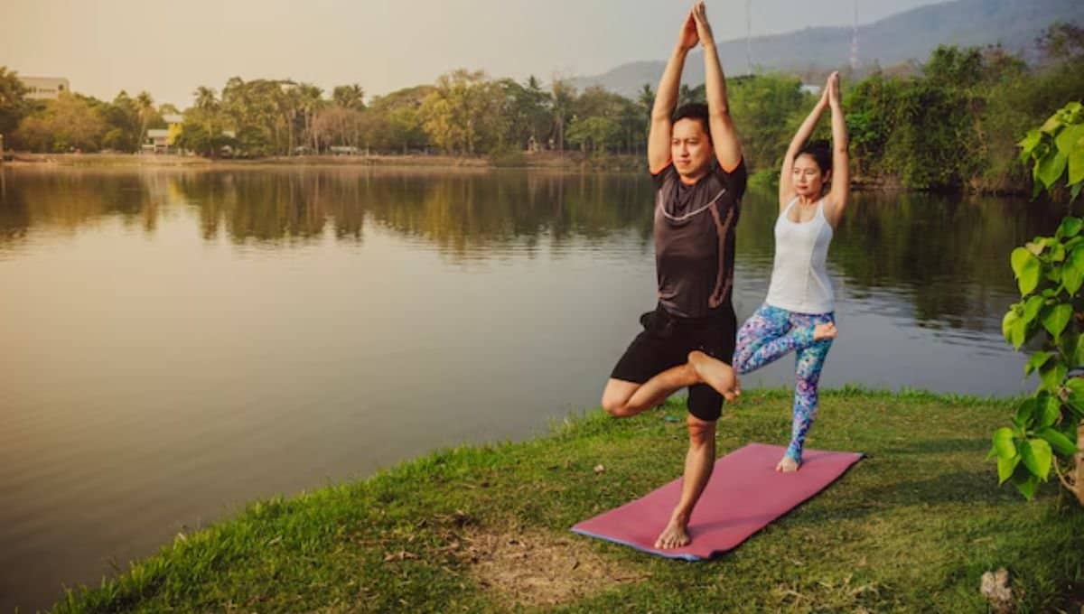 How does yoga help maintain a healthy lifestyle