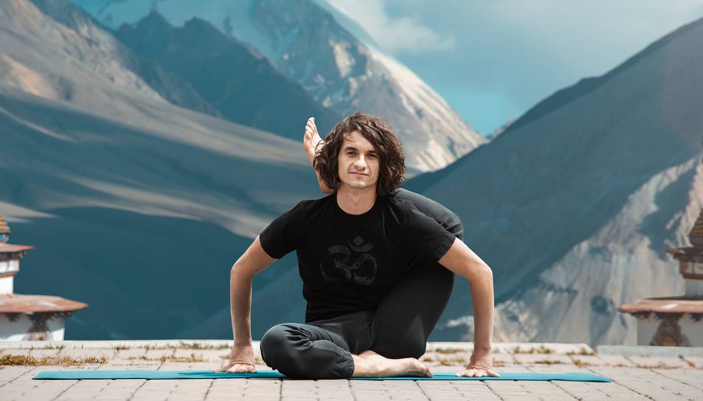 What is the four stages of yoga as a beginner