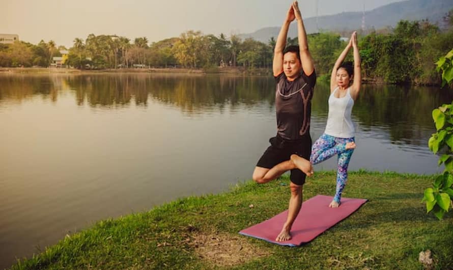 How does yoga help maintain a healthy lifestyle?